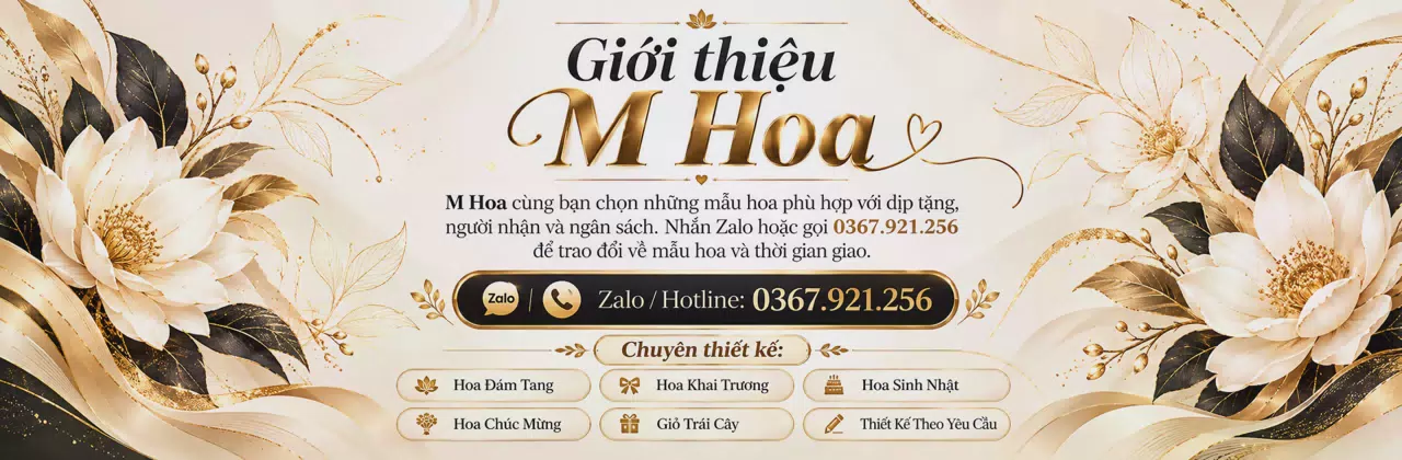 Ảnh bìa Shop hoa tươi Xã Đại Đồng Phú Thọ - Gửi lời chúc bằng sắc hoa